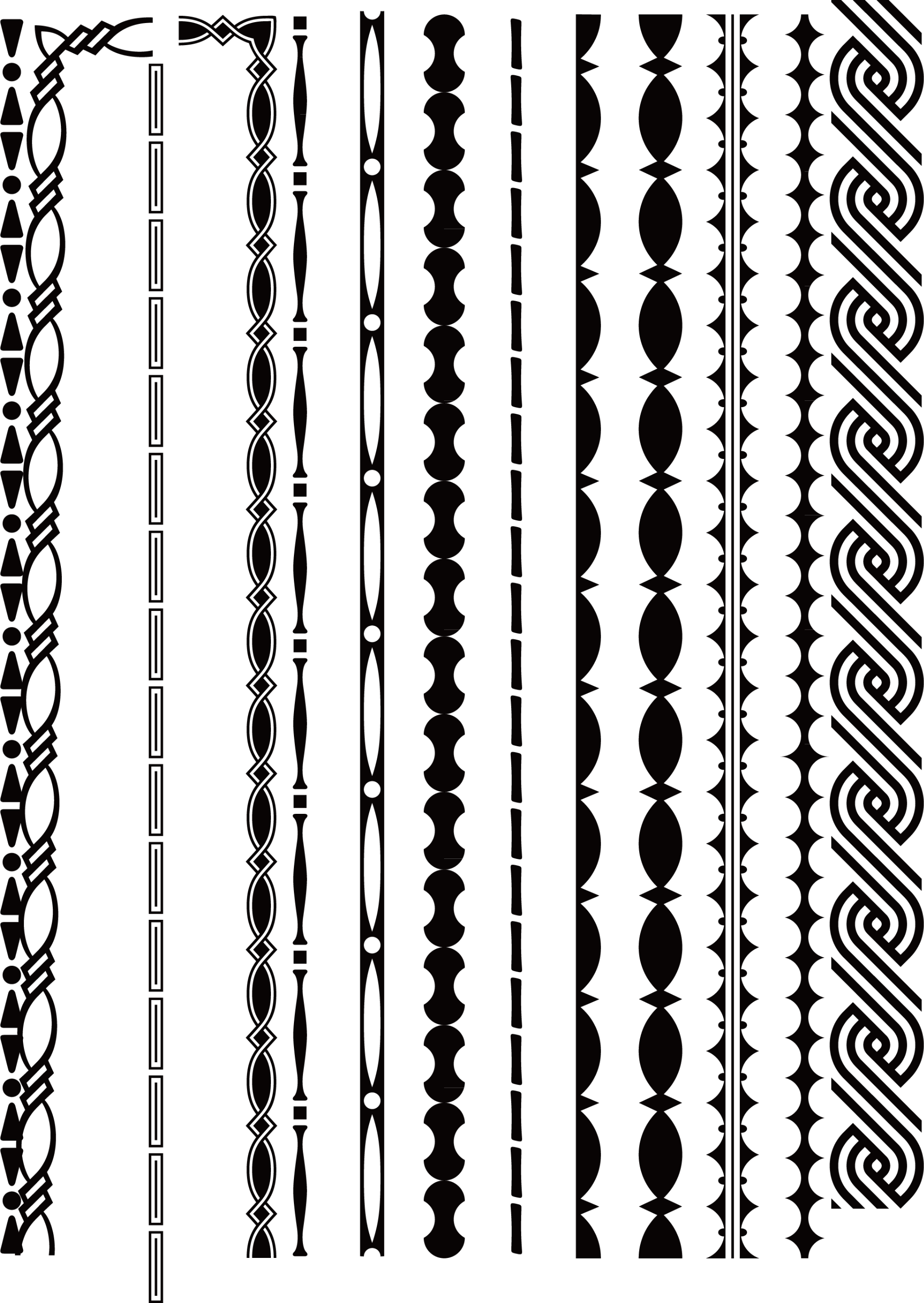 Орнамент косичка. Linear border. Linear border. Linear border. Узор в полосе.