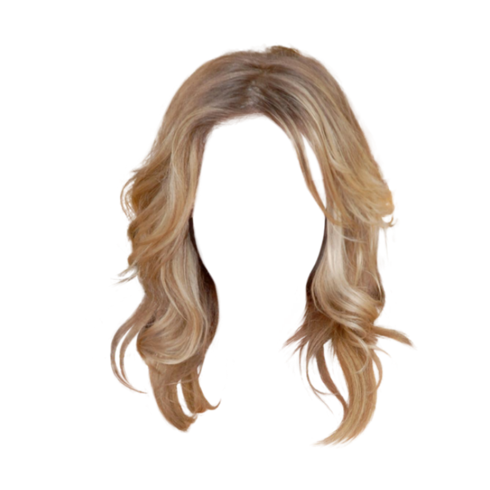 hair longhair blonde girl freetoedit #hair sticker by @2ryn