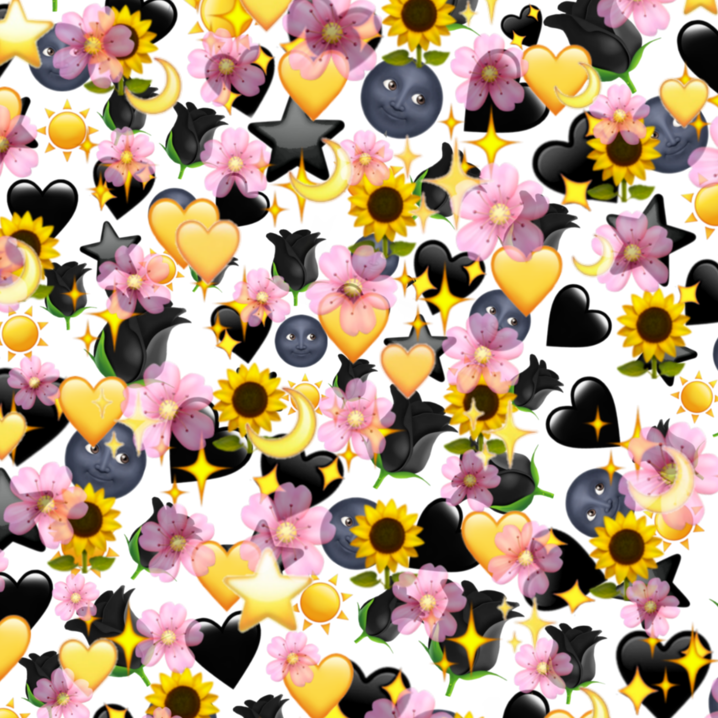 Картинки размытые смайлы