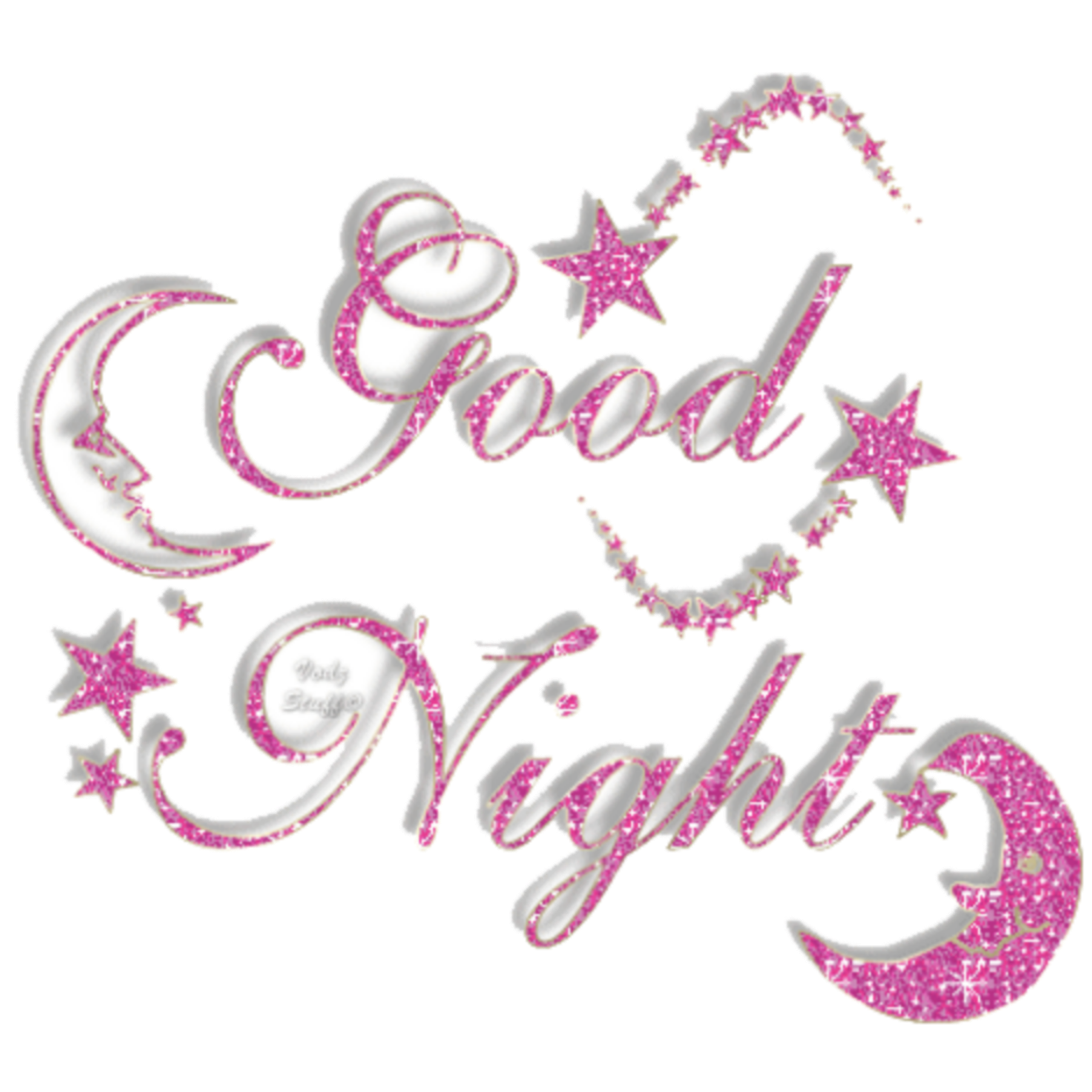 This visual is about ftestickers text typography goodnight glitter freetoed...
