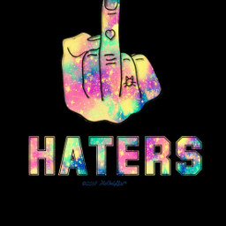 freetoedit haters hatersgonnahate hand finger