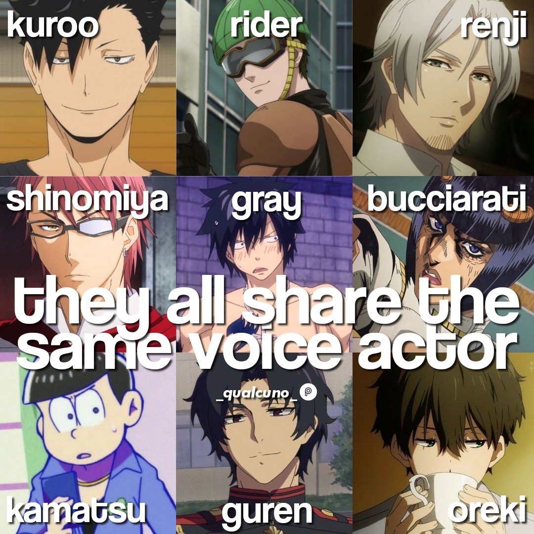 Anime Seiyuu Voiceactor 307572070282201 By Qvalcuno