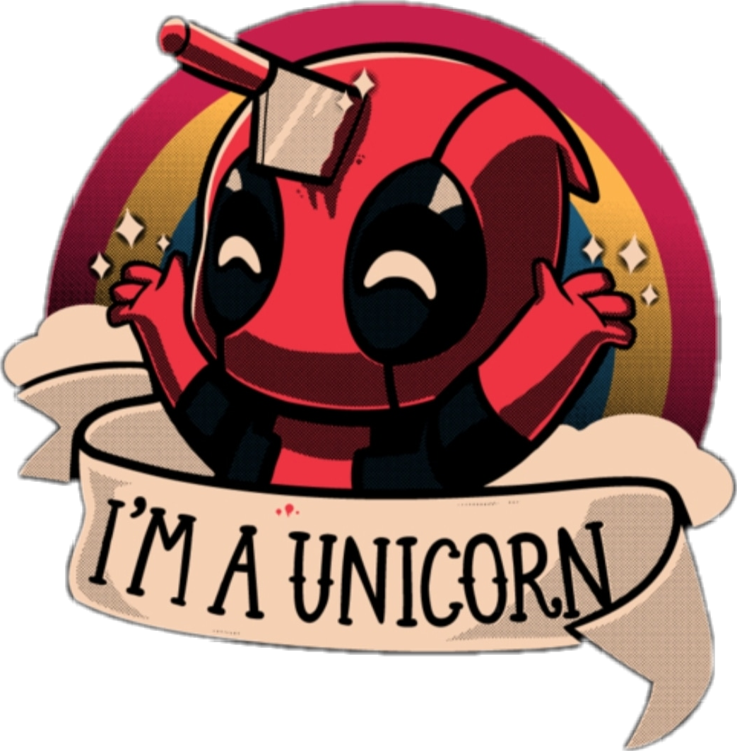 deadpool unicorn marvel freetoedit 