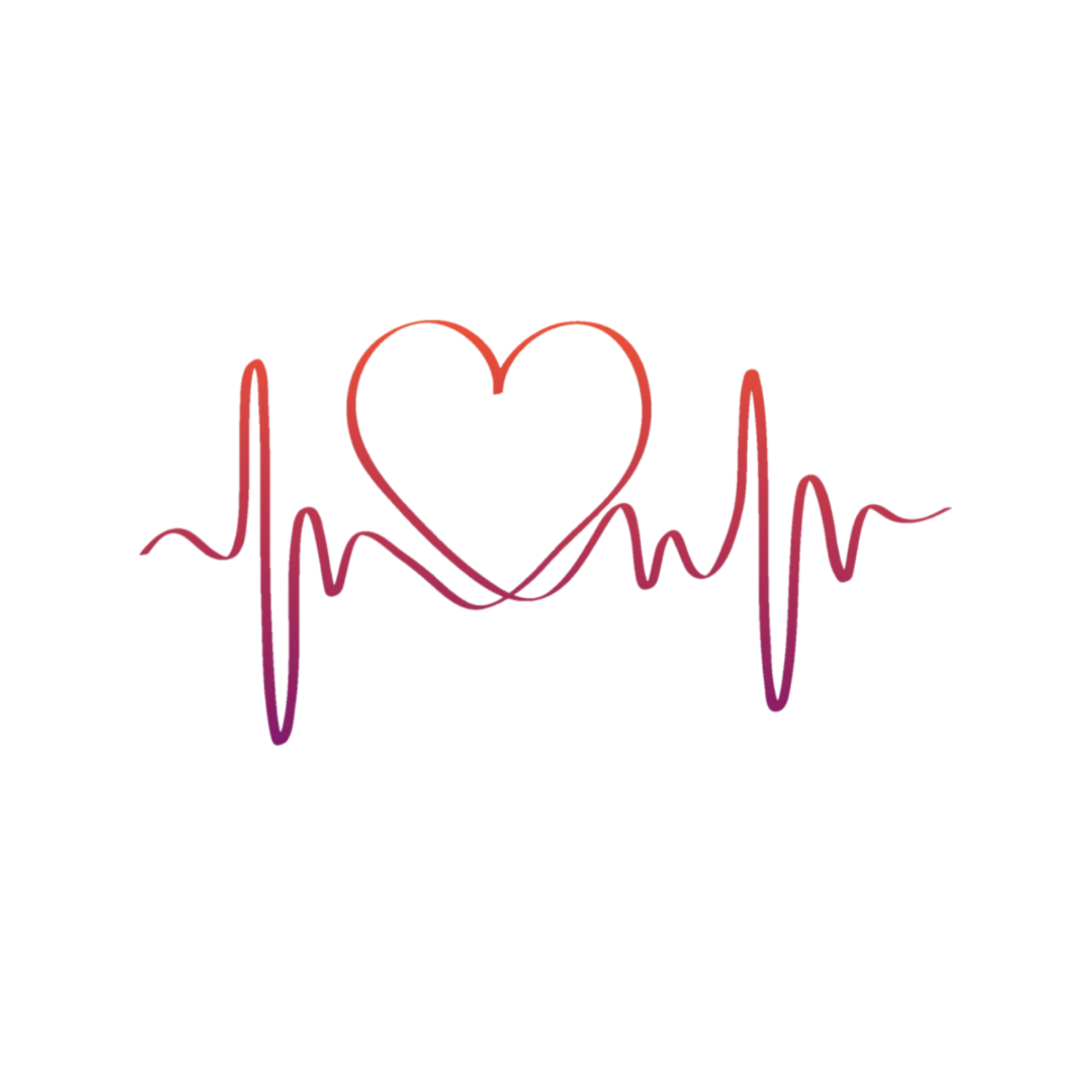 Love Heart Lifeline Sticker By Ml