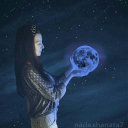 moon sky holding_moon space holding