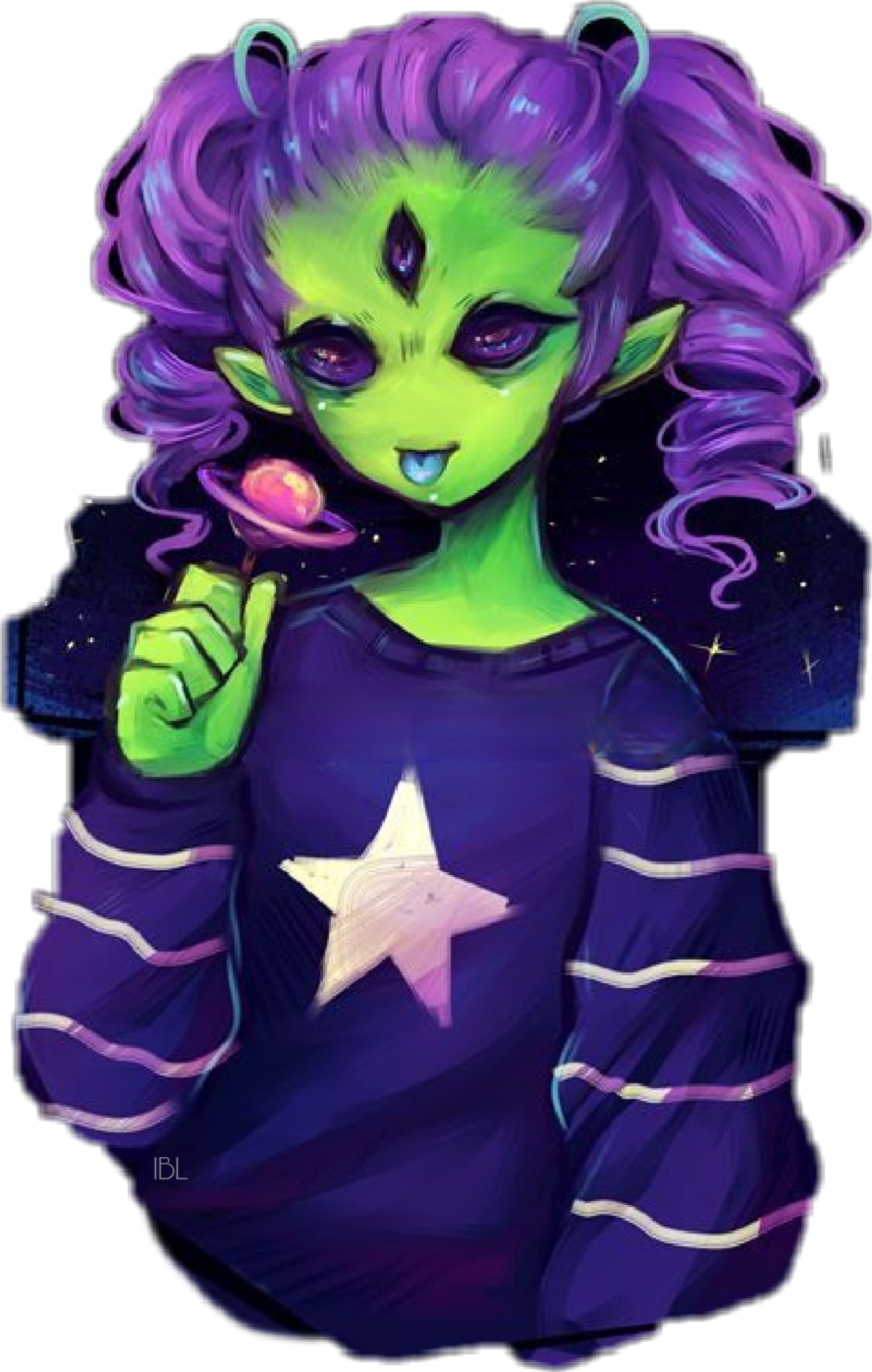 Aliens Alien Cute Girl Freetoedit Sticker By Ionabondlopez 3263