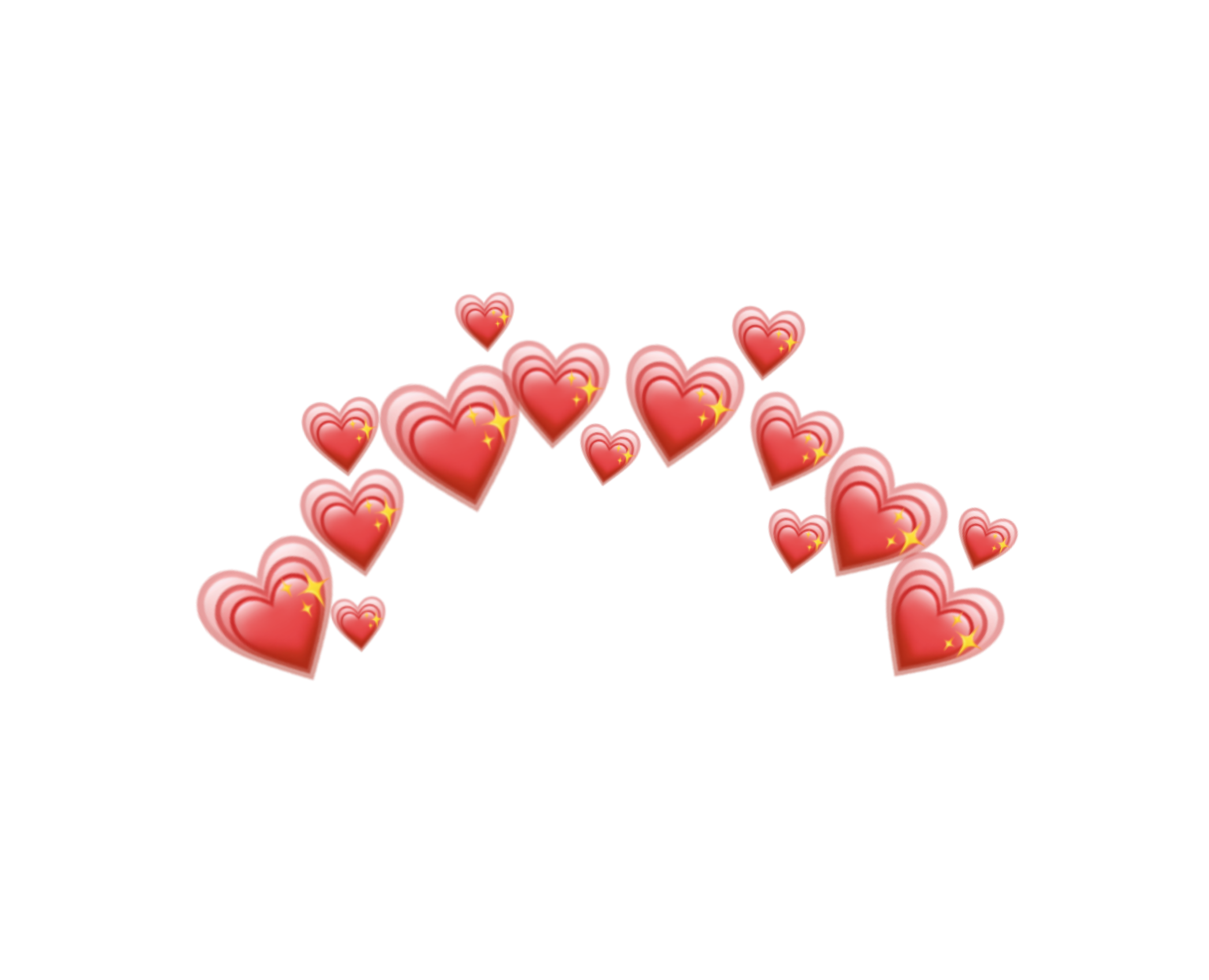heart hearts tumblr crown sinemyildiz sticker by @snmyart