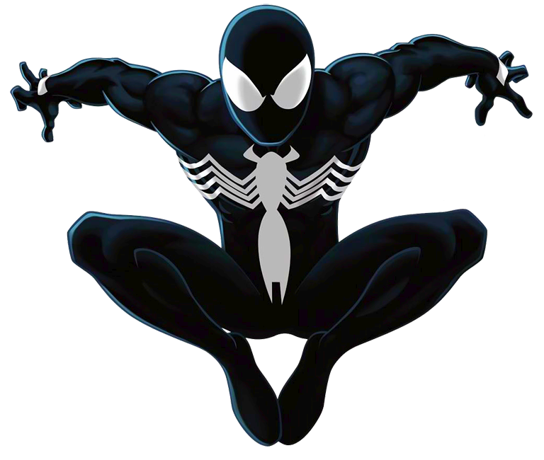This visual is about symbiote spiderman marvel blacksuit venom freetoedit #...