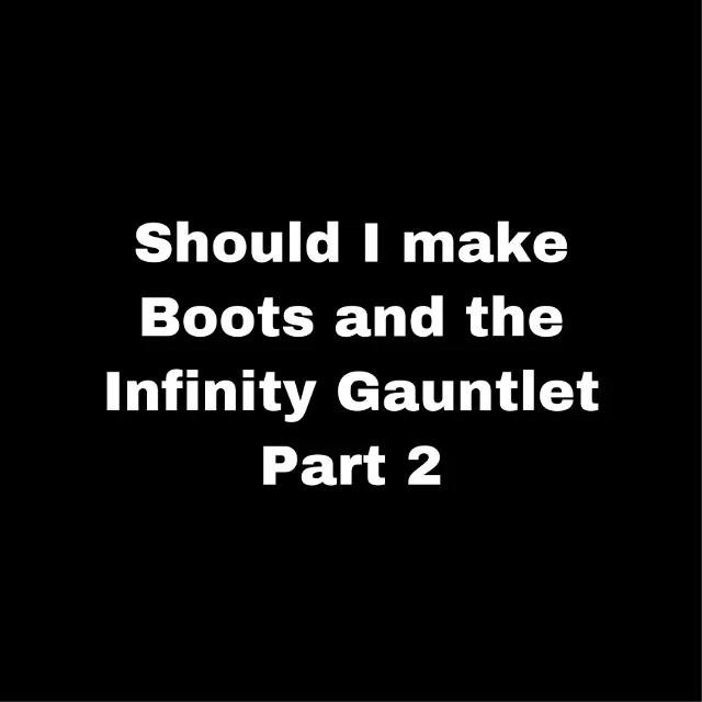 Boots Infinitygauntlet Roblox