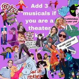 musicals theatrekid hamilton heathers dearevanhansen freetoedit
