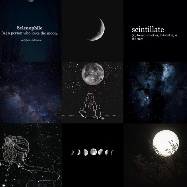 Moon Nighttime Night Stars Dark Image By Starlight Moon Nighttime Night Stars Dark Image By Starlight