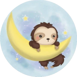 freetoedit scsloth baby cute animal