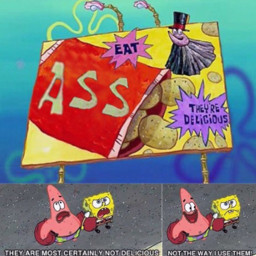 ass eating delicious spongebobsquarepants patrick