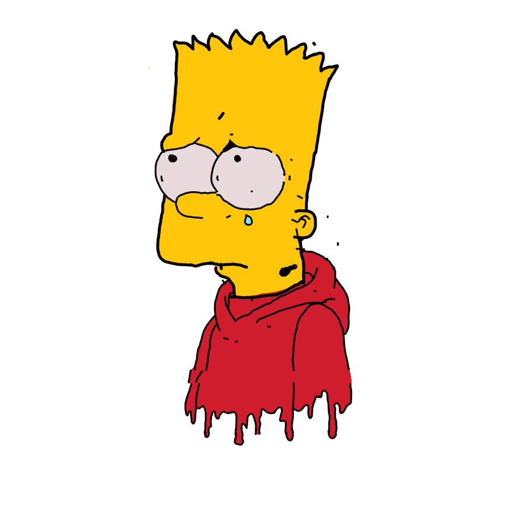 Aesthetic Sad Cartoon Pictures Simpsons Largest Wallpaper Portal
