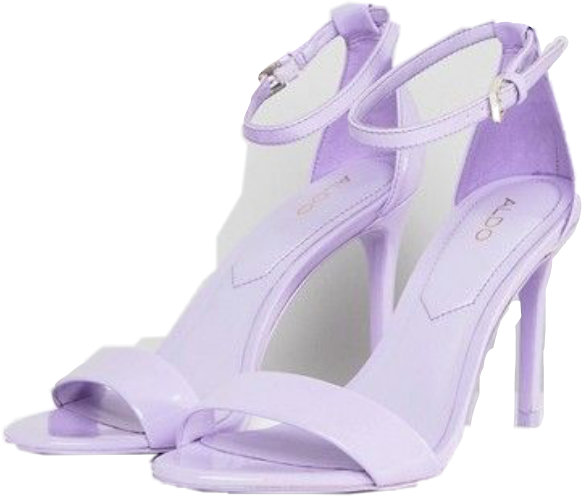 pastel purple heels