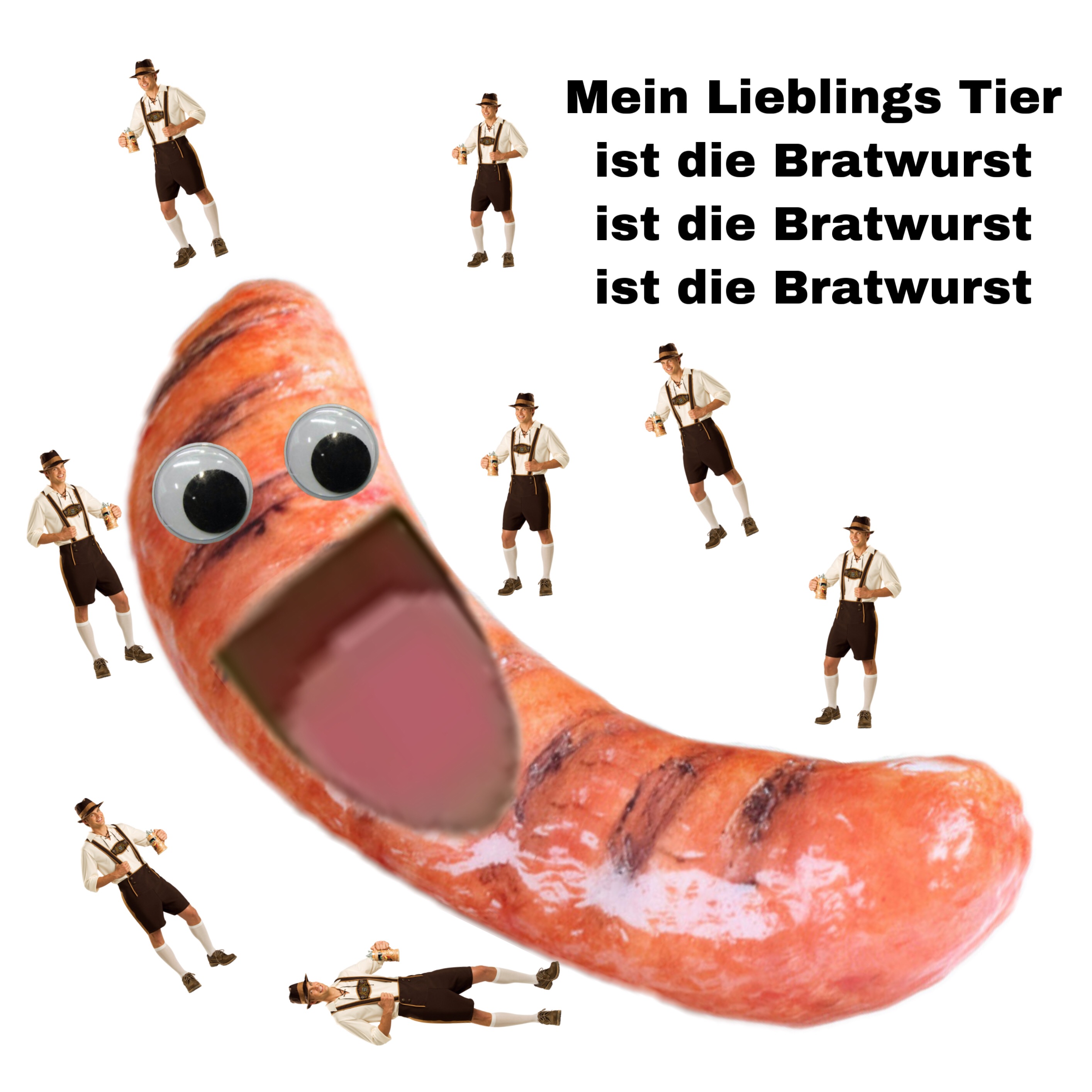 Mein Lieblingstier Ist Die Bratwurst Martina Hill