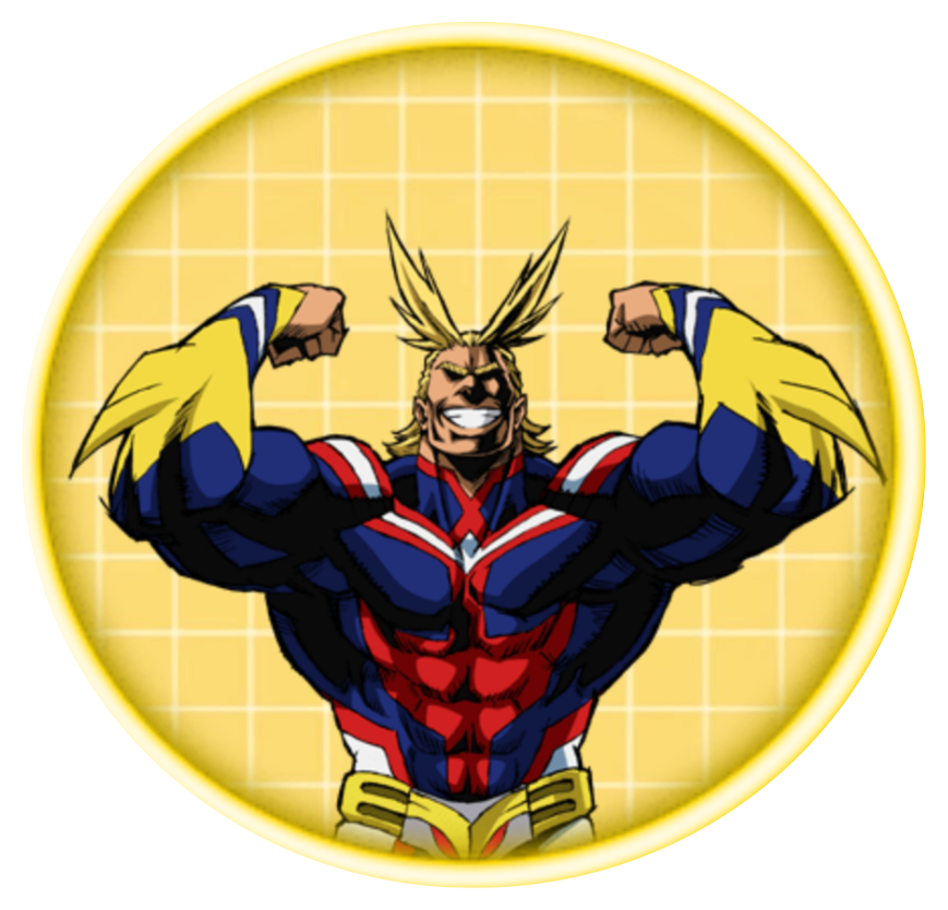 freetoedit allmight mha sticker by @kuromii_01