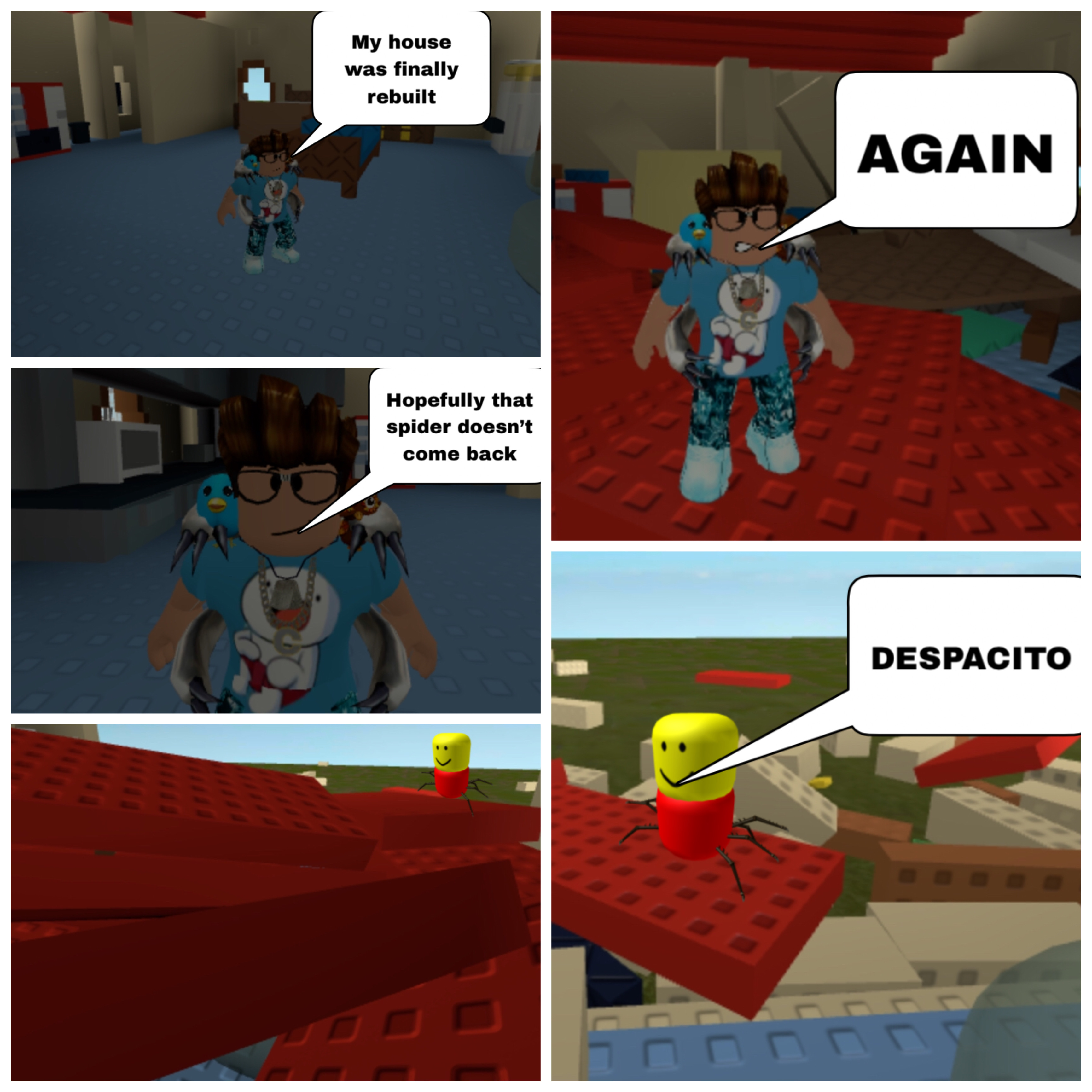 Despacitospider Roblox Comic Image By Animationtronic - roblox comics