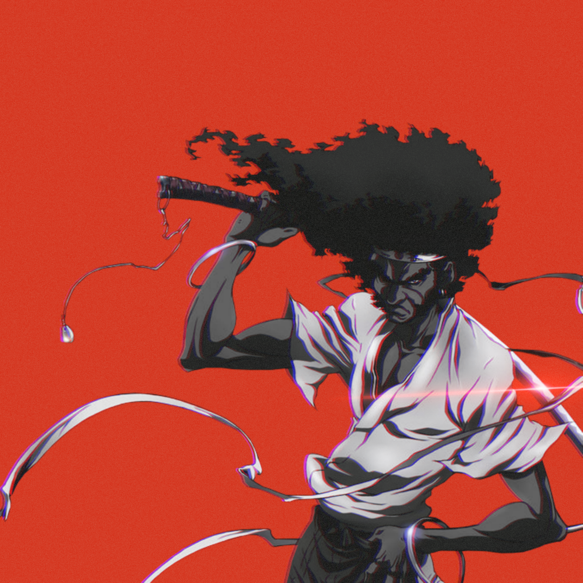 This visual is about freetoedit afrosamurai edit dailyposts naruto Afro sam...