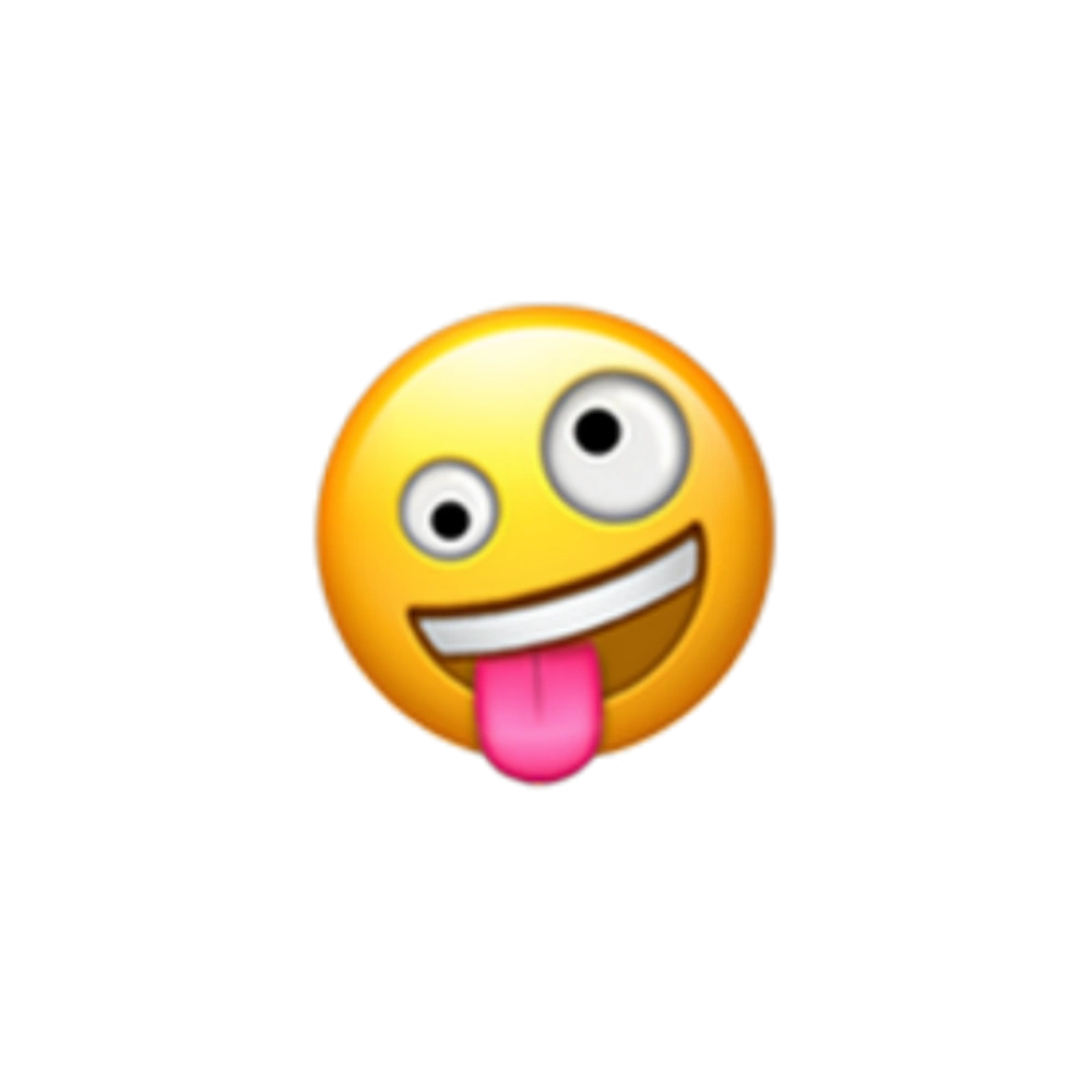 Crazy🤪#emoji #crazy #crazyemoji #ios