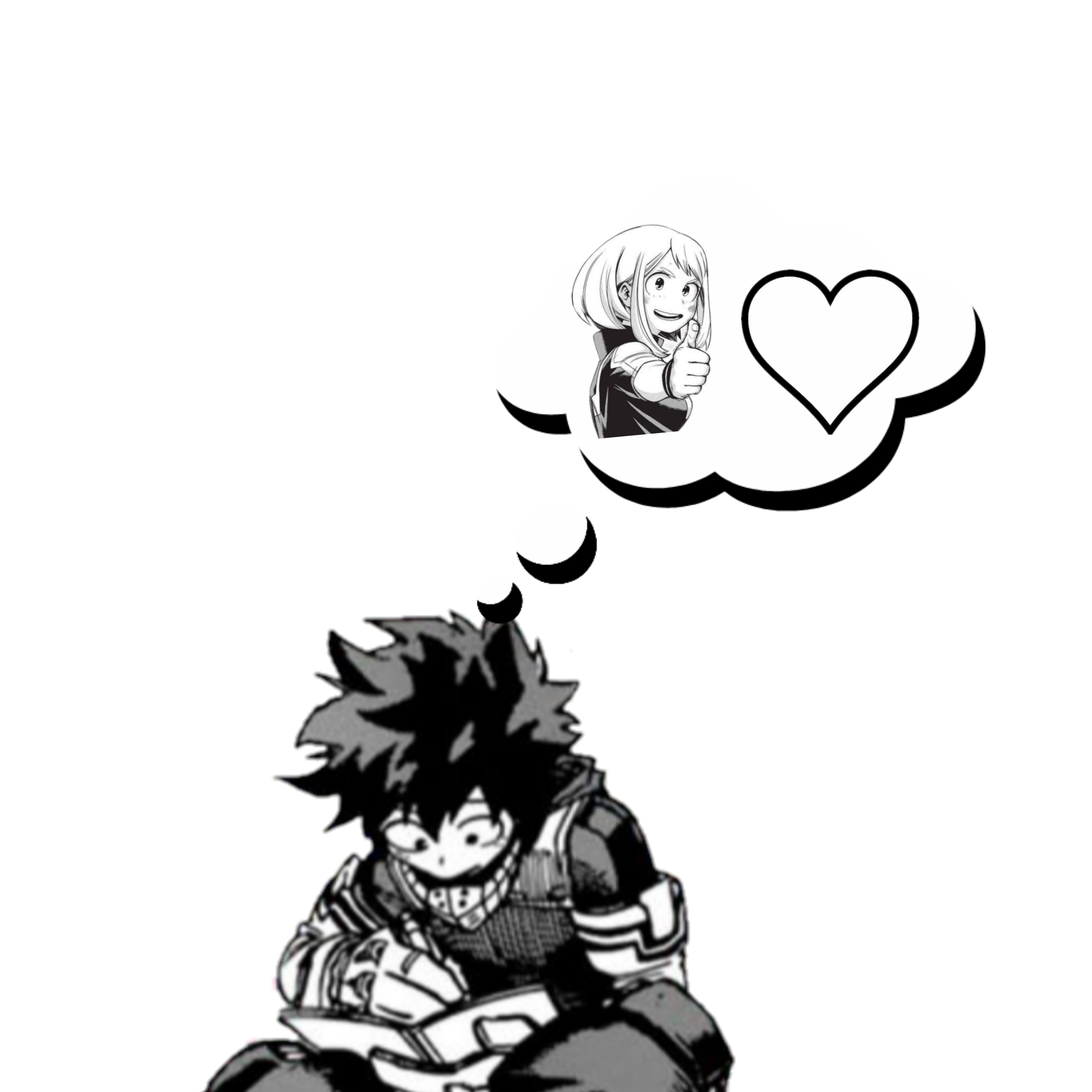 love freetoedit love sticker by myheroacademiafan1