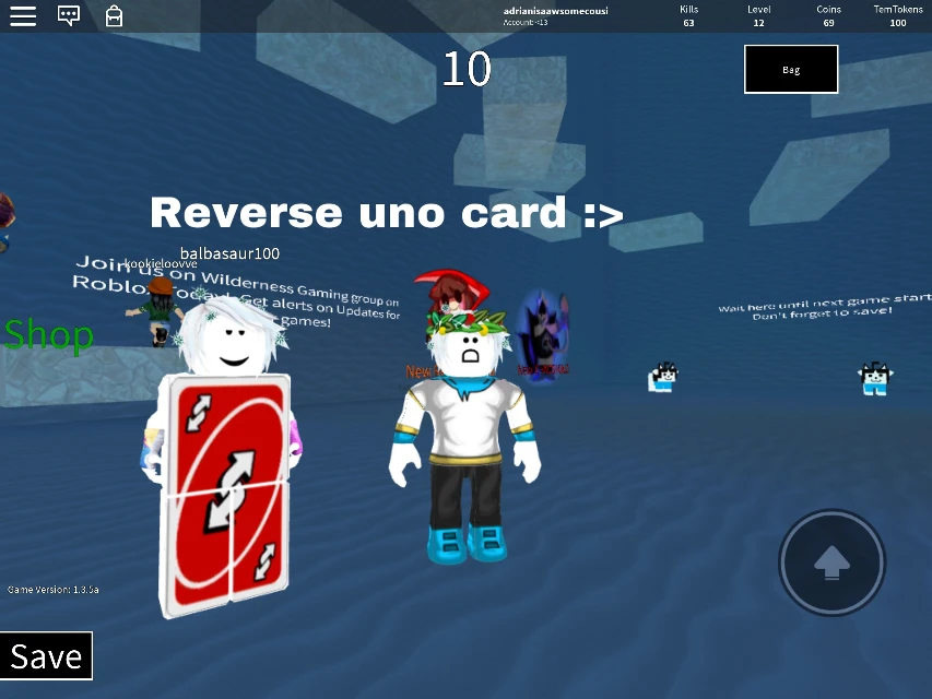 Uno Reverse Card Roblox