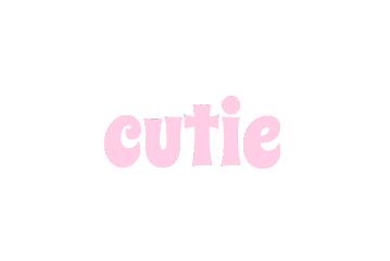 cutie text soft cute pink freetoedit
