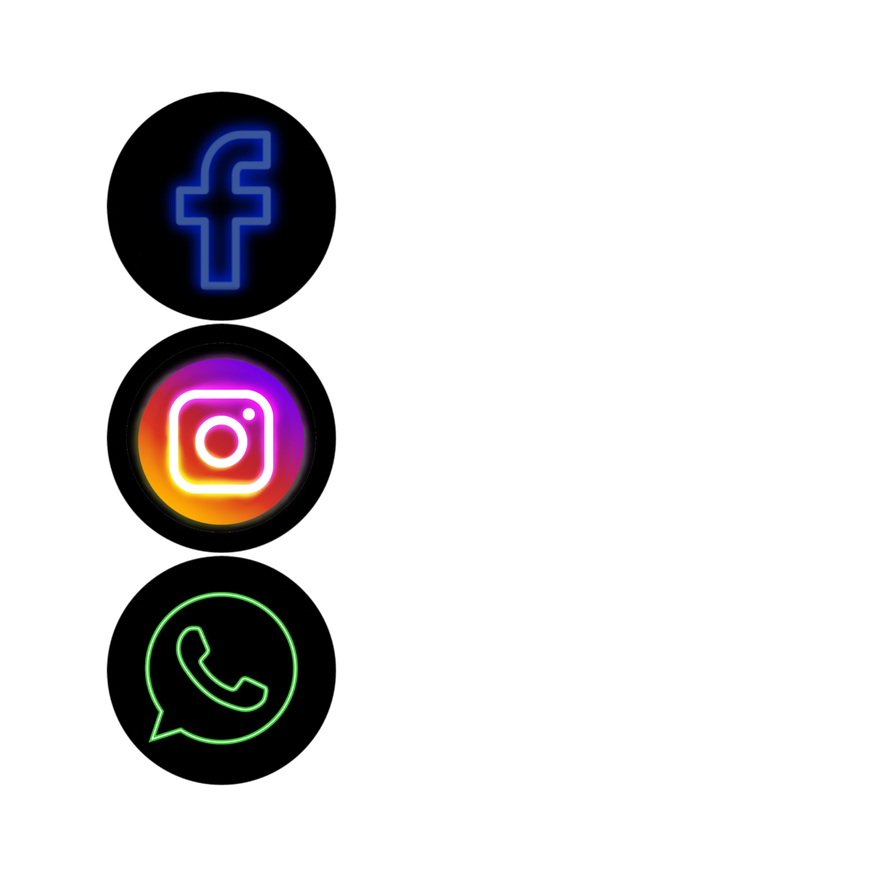 facebook instagram whatsapp logo png