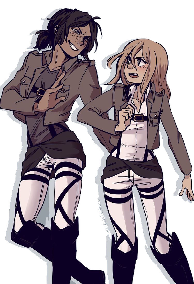 ymir historia freetoedit ymir and sticker by elivg069