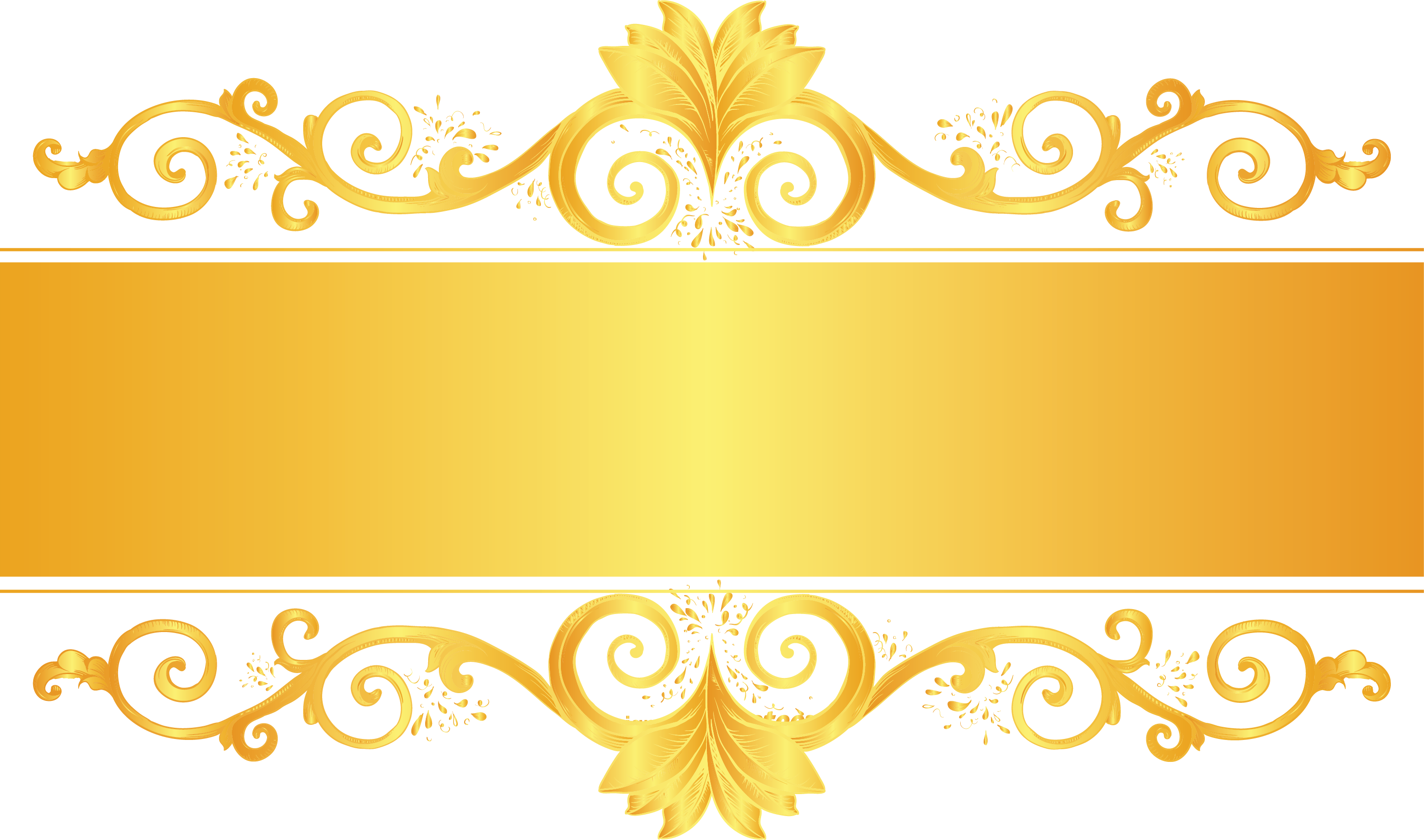 Title frame. Золотой орнамент. Золотистые узоры. Золотые вензеля. Золотые вензеля на белом фоне