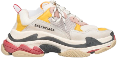 balenciaga shoes luxury triples yellow freetoedit