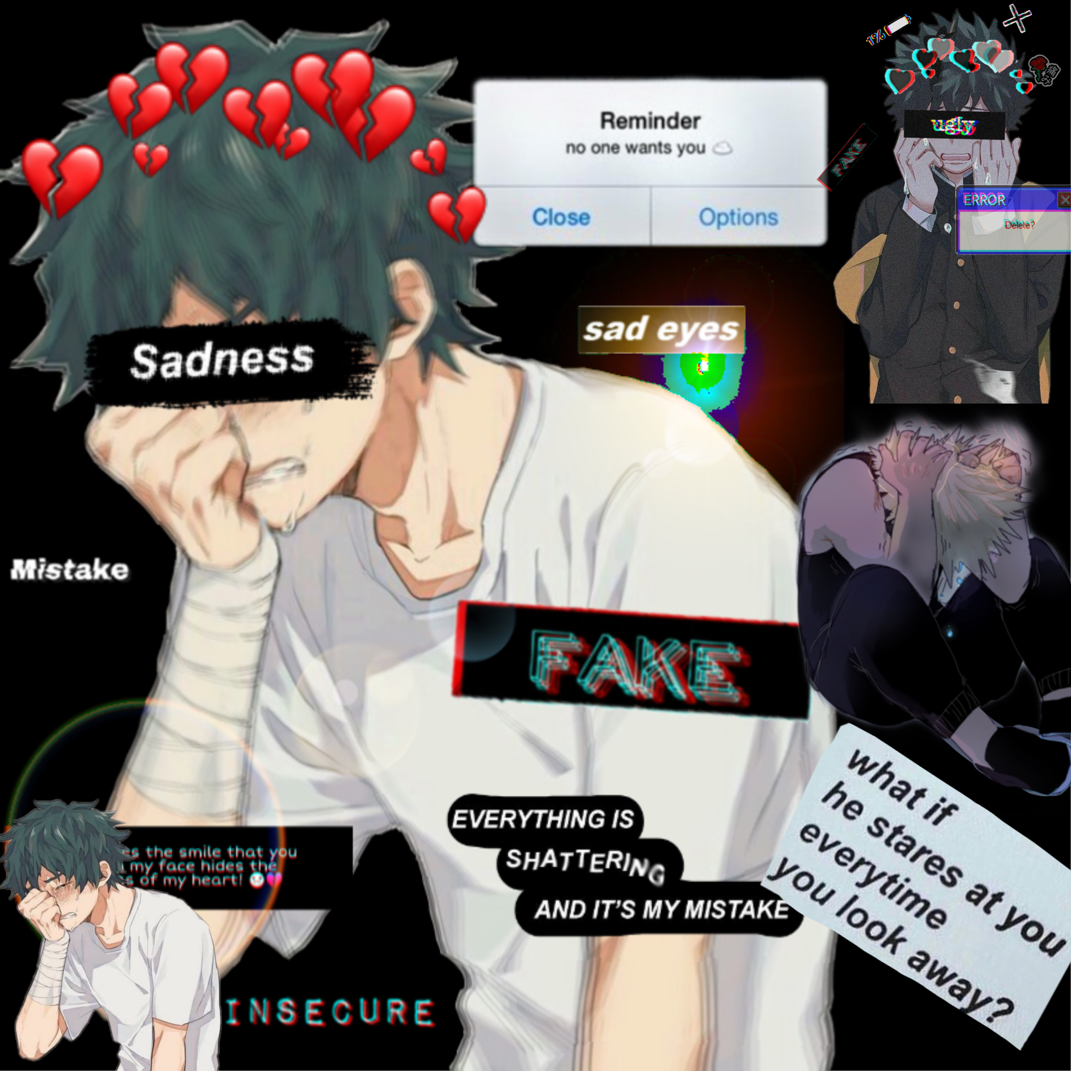 Featured image of post The Best 11 Sad Deku Aesthetic Pfp