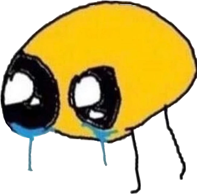 Cursedemoji Emoji Meme Sad Crying Sticker By Six