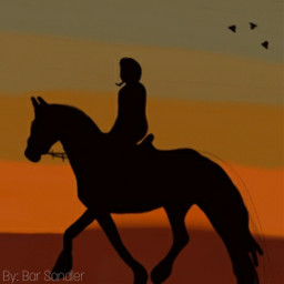 freetoedit sunset horse