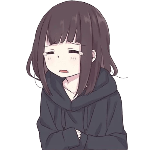 Anime Girl Aesthetic Sticker By Babskij Razum Anime Girl Aesthetic Sticker By Babskij Razum