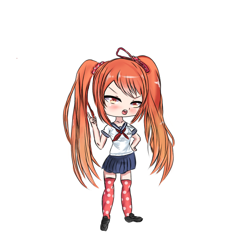 Osana Najimi Yandere Tsundere Sim Sticker By Nanioitrou 8098