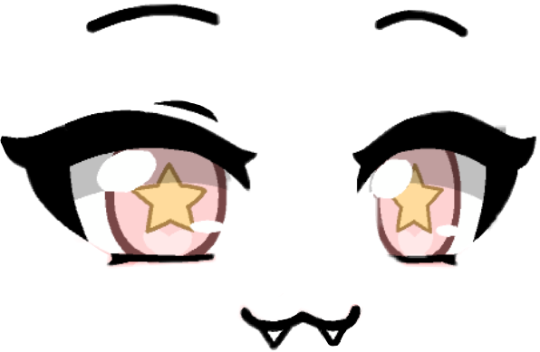 The Best 17 Gacha Life Face Transparent - Blackswasunn