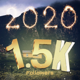 2020 newyear followers thankful 1.5follwers freetoedit