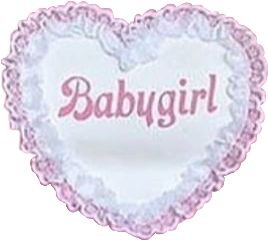 heart babygirl lace laceheart white freetoedit