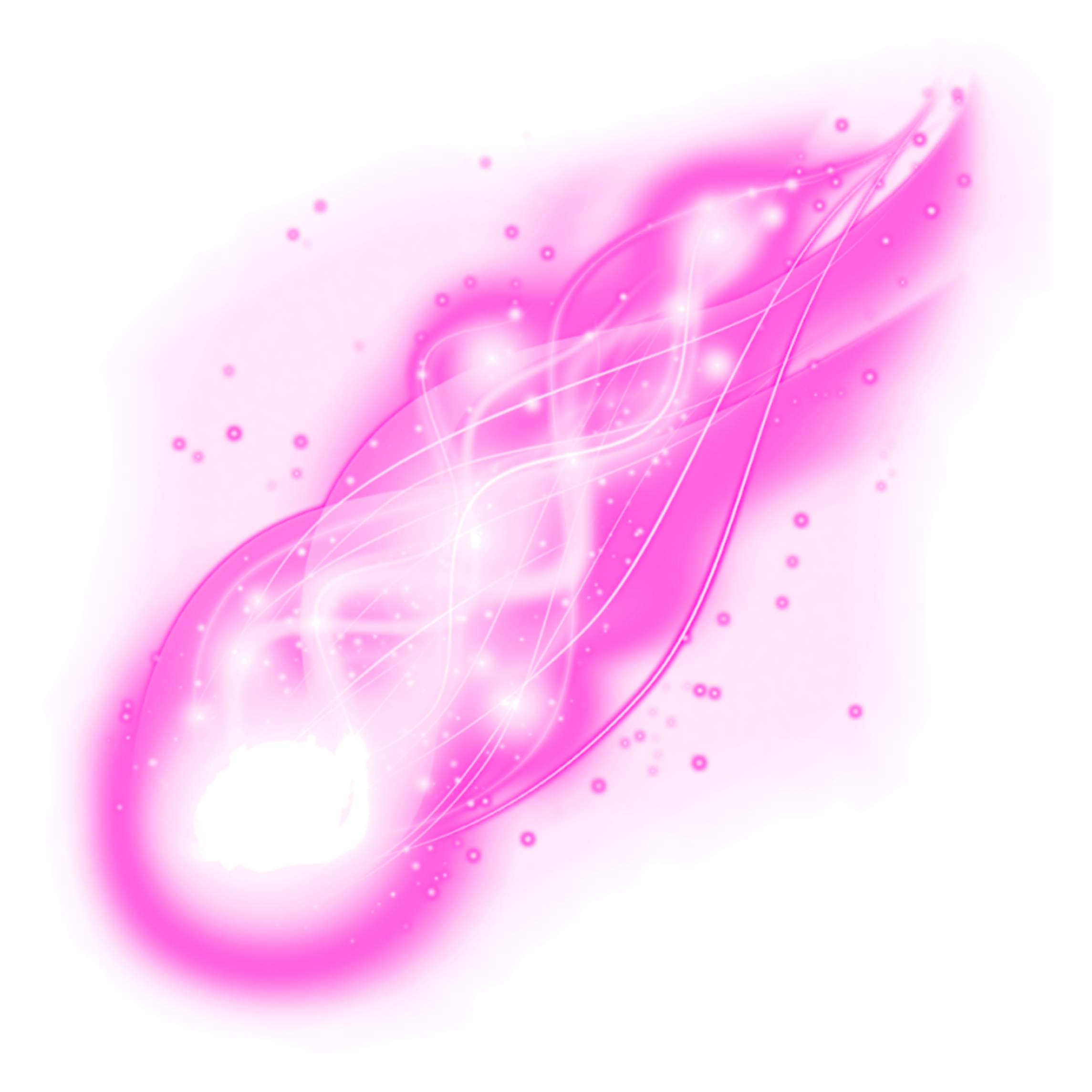 Фиолетовый огонек