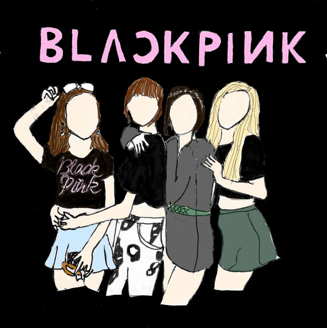 Blackpink Illustration Image By 쯔위 지수 Blackpink Illustration Image By 쯔위 지수