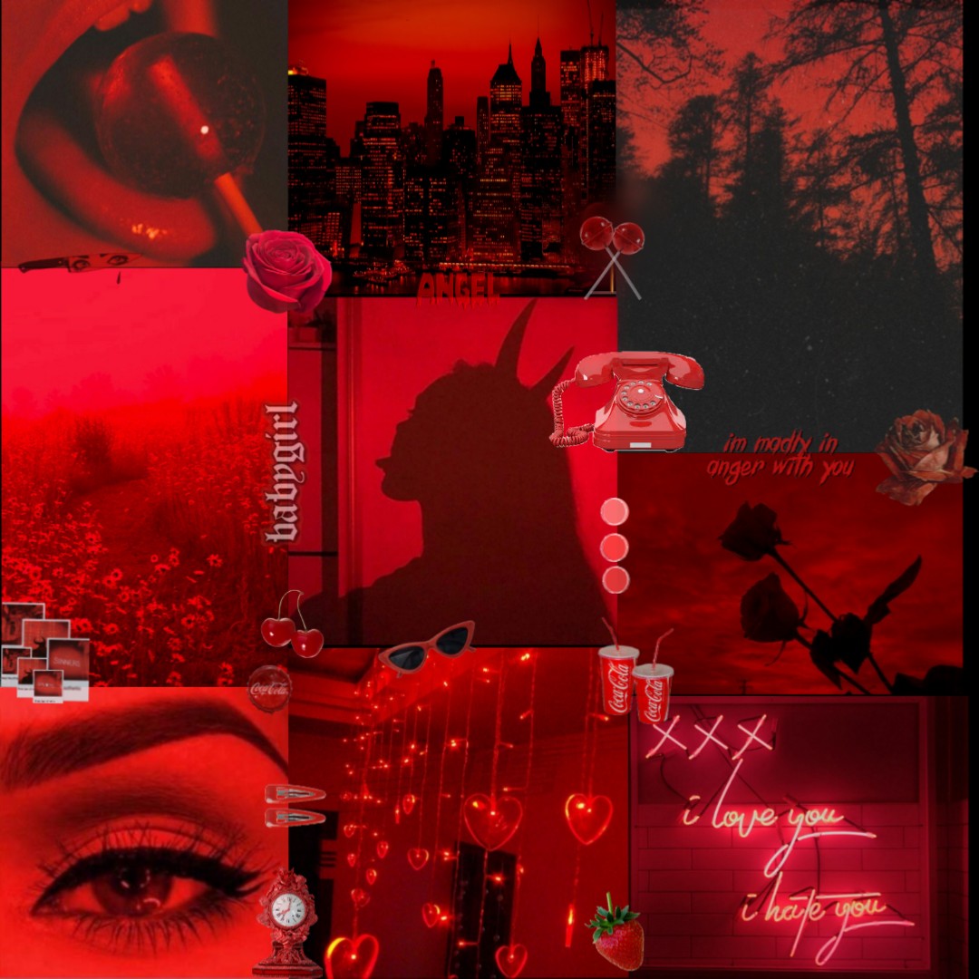 freetoedit red aesthetic tumblr devil image by @rosa_btw