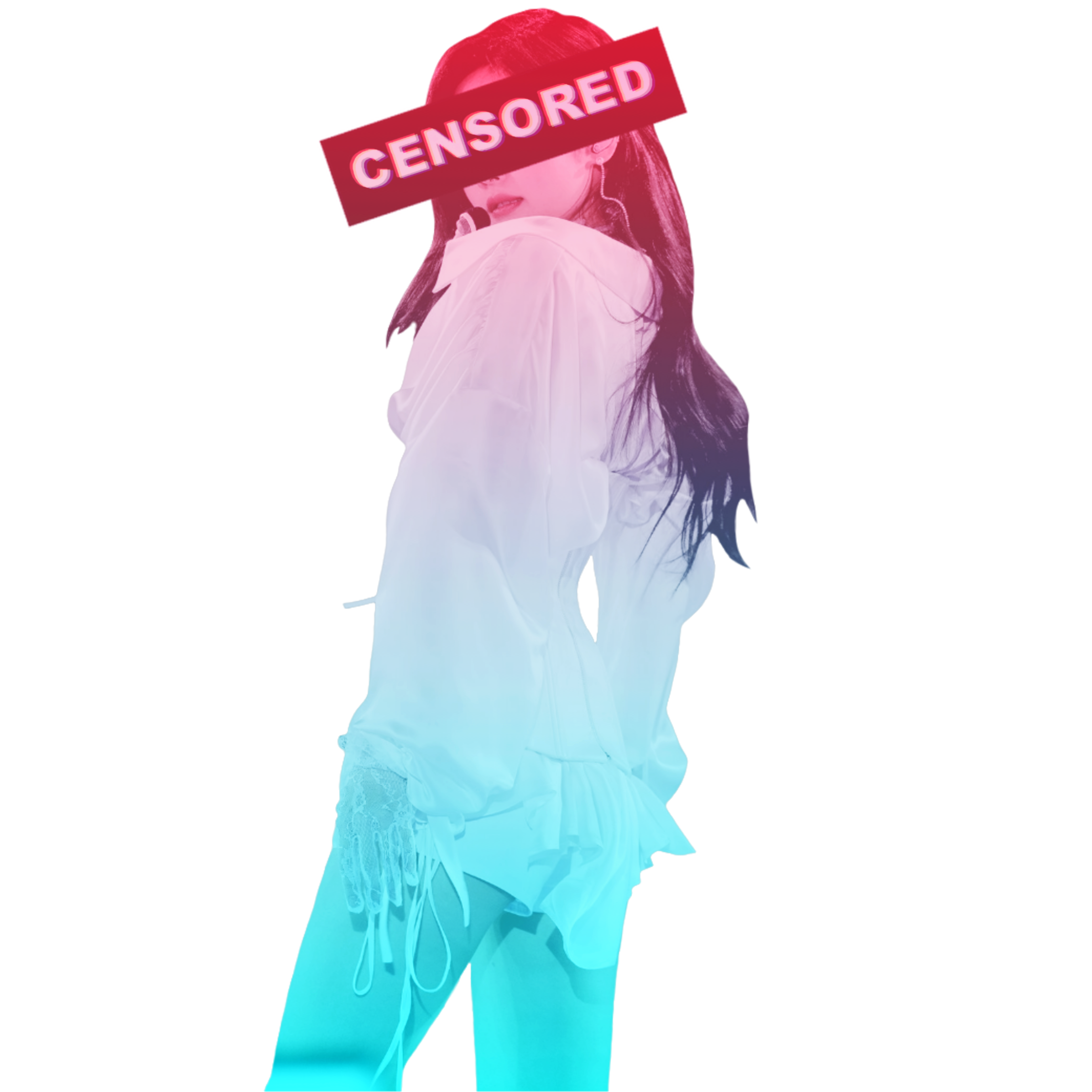 Censored Glitch Sticker By Sumer Snyder928