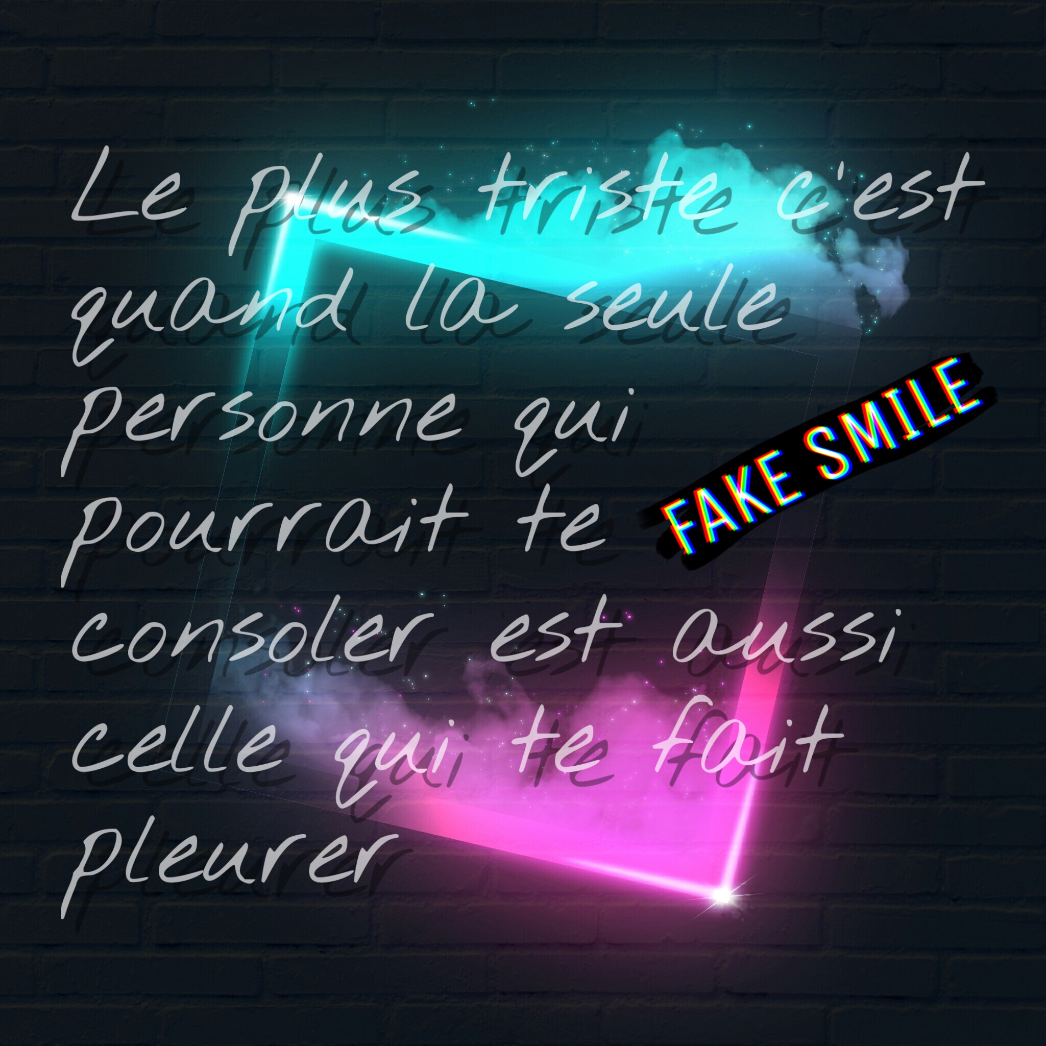 Citation True Fakesmile Crying Image By H2ppyc8co