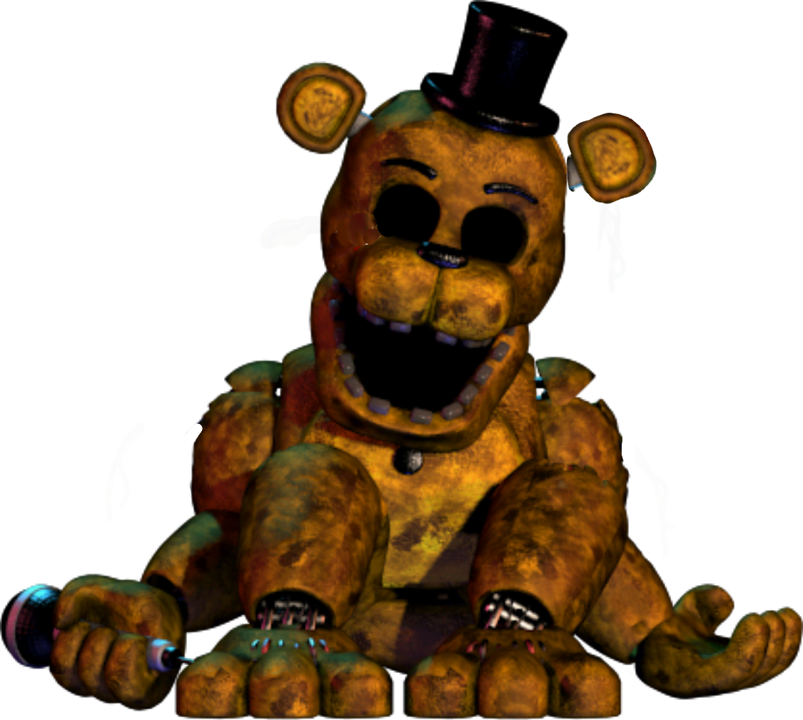 witheredgoldenfreddy freetoedit sticker by @noahthefreak