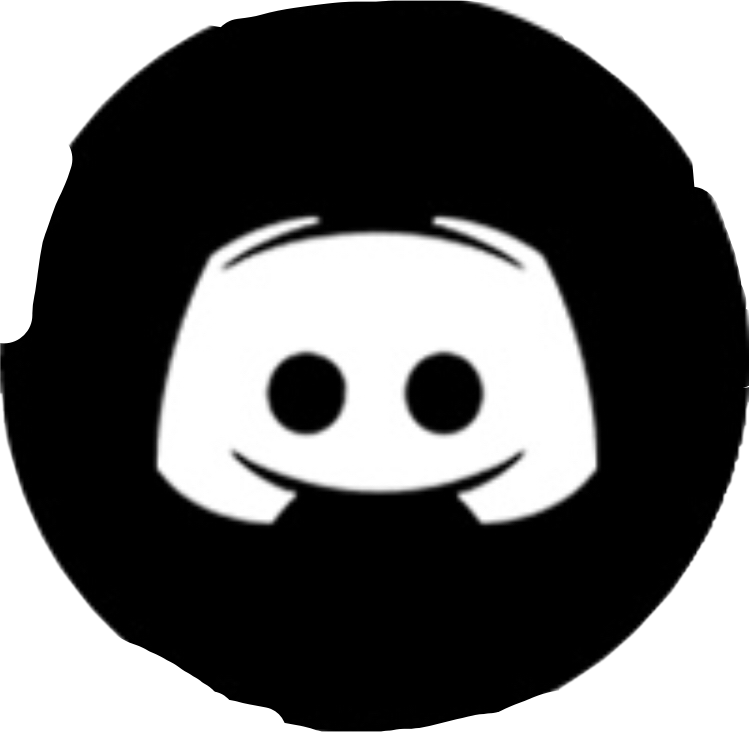 This visual is about discord logo circle black white freetoedit #discord #l...