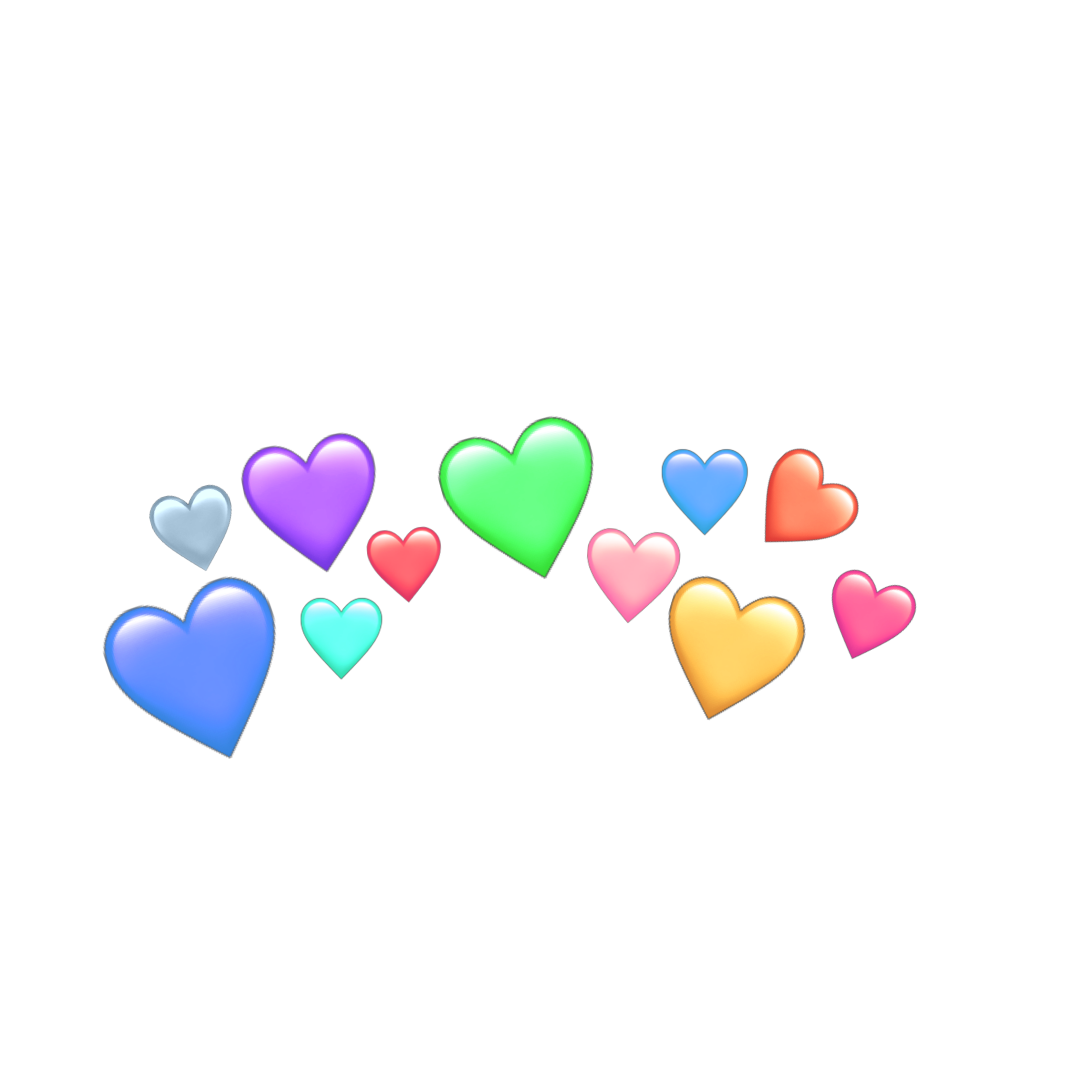 freetoedit heart stickers emoji sticker by @--sillage--