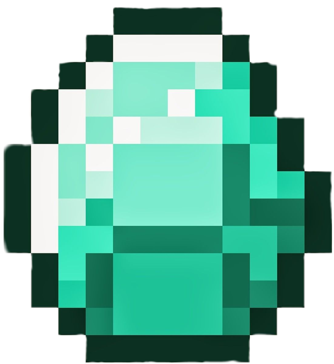 diamond diamante minecraft astethic cute sticker by gd_bon