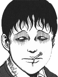 junjiito souichi horror manga sticker by @ki11uawithagun