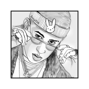 Featured image of post Bad Bunny Drawing Sketch